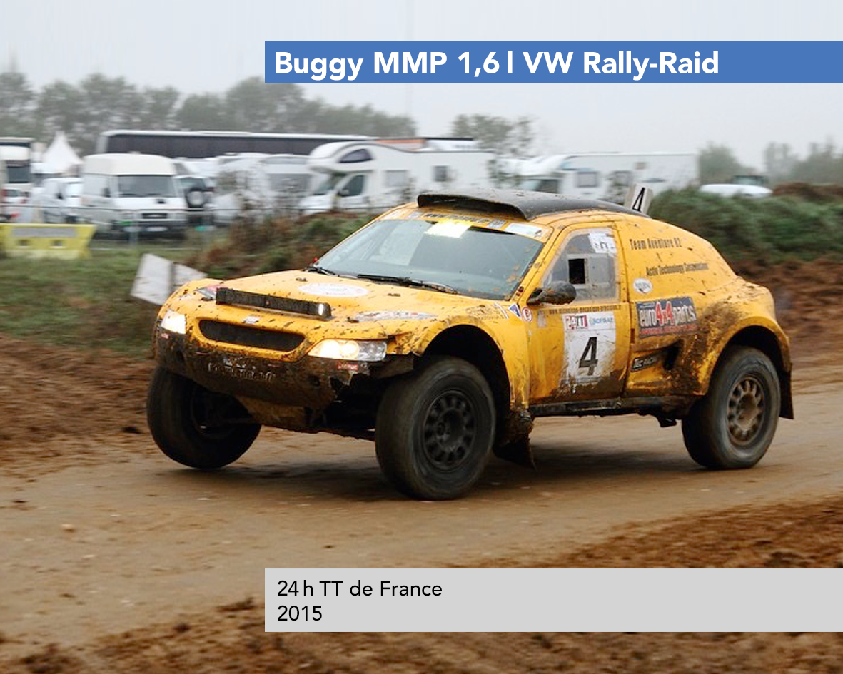 Lire la suite à propos de l’article Buggy MMP 1,6L VW Rally-Raid