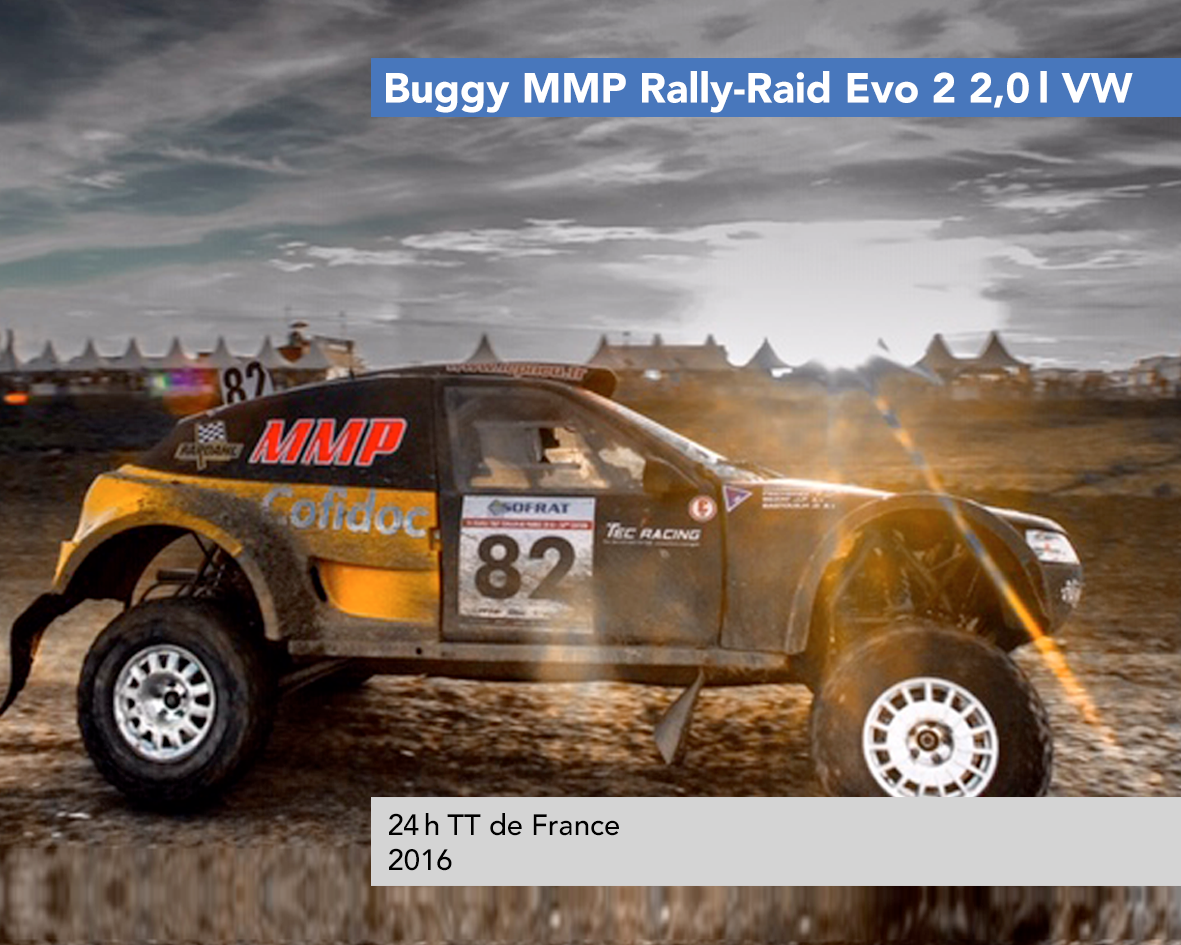 Lire la suite à propos de l’article Buggy MMP Rally-Raid Evo 2,0L VW